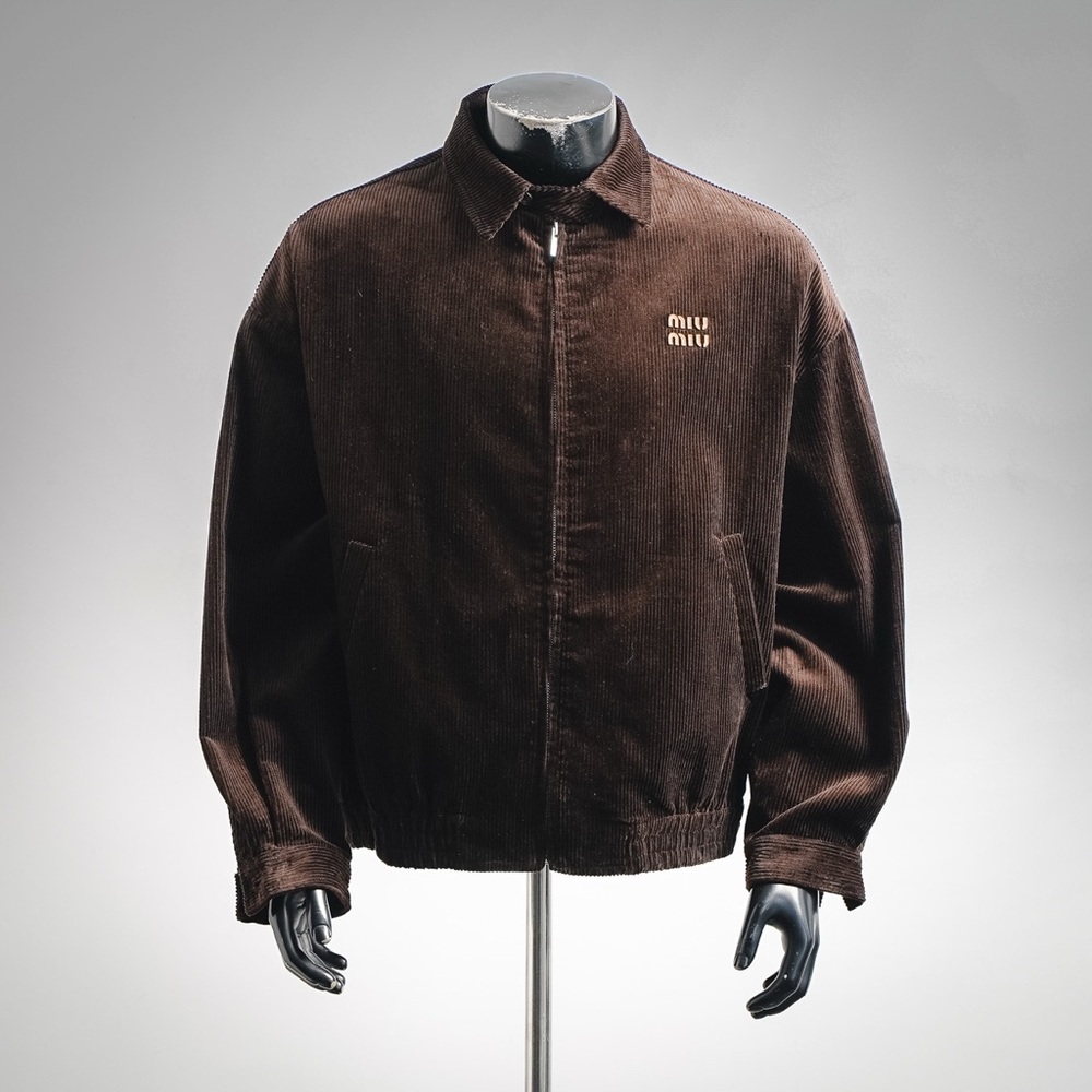 Miu Miu Brown Corduroy Jacket